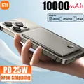 Xiaomi 10000mAh Sottile Magnetico Wireless Power Bank PD25W Ricarica Veloce Batteria Esterna Portatile per Magsafe Per iPhone Samsung