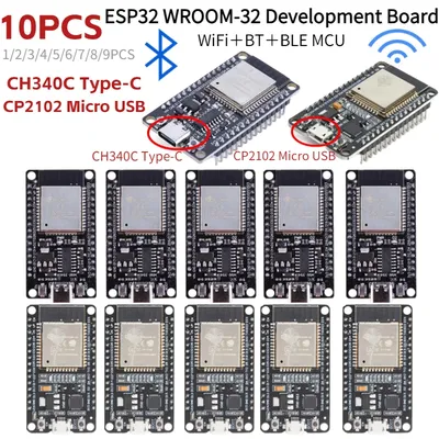 ESP-WROOM-32 ESP32-S CP2102 CH340C Development Board ESP32 Bluetooth Wifi ESP32 Nodemcu Bluetooth