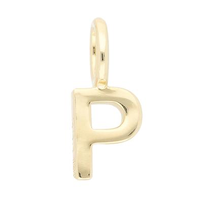 Buchstaben-Anhänger ADELIA´S "Damen & Herren 333 Gold Buchstabenanhänger P", gold, Schmuckanhänger, Damen, Gelbgold 333-Gold, Gelbgold 333, Gold, für Damen & Herren Image
