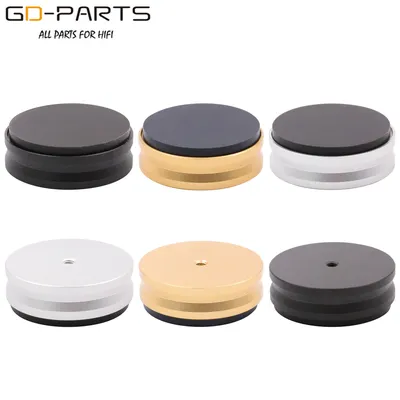 44mm * 15mm Gefräste Solide Aluminium Isolation Fuß Stehen Pad Dämpfer Kegel Boden Basis Bein Für Image
