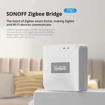 SONOFF ZB Bridge-P Zigbee 3.0 Gateway Work With ZigBee WiFi Devices Via eWeLink Voice Control Via