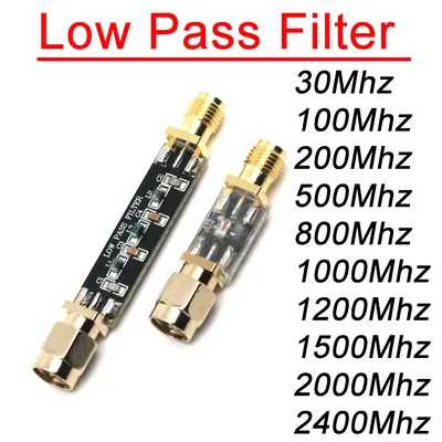 RF Low Pass Filter LPF F/Radio Power Amplifier Transmitters Receiver Signal Transmission Drone
