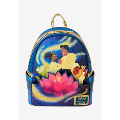 Women's Loungefly x Disney Princess And The Frog Mini Backpack by Woman Within in Black (Size ONE SIZE)