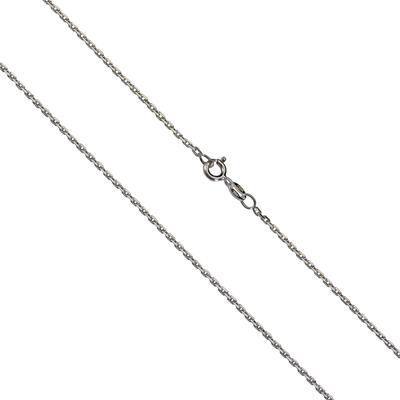 Collierkettchen VIVANCE "925/- Sterling Silber Ankerkette", weiß, Halsketten, Damen, 50cm, Silber 925 (Sterlingsilber), L: 50cm B: 2.0mm, glänzend, B:2.0mm Image