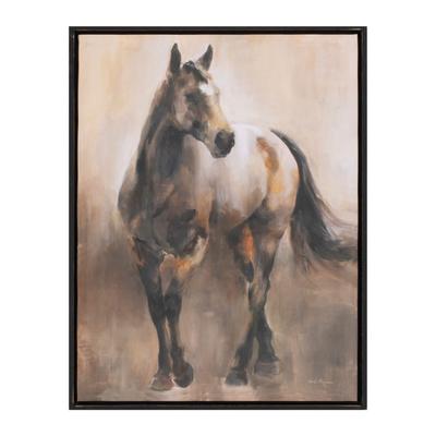 Framed Horse Canvas Art 24