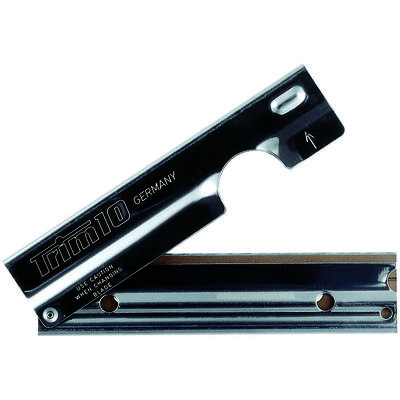 Unger - Trim 10+1 Glasschaber im Edelstahlhalter, mit 10 Ersatzklingen Image