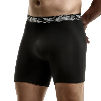 5er-Pack große Herrenunterwäsche, Baumwollhose mit verschleißfestem Bein, sportliche Fat Guy-Hose, Image