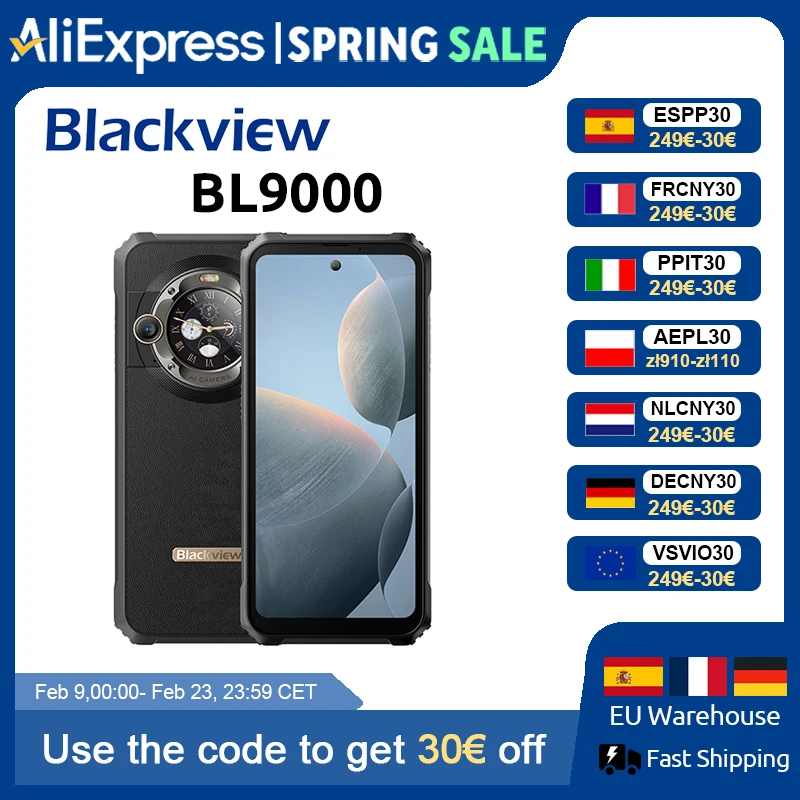 Black ivew bl9000 5g Smartphone 24 RAM 512 ROM 50mp Dual Screen 6.78 8800 "fhd Display 120 mah mit W schnell auflad bares Handy Image