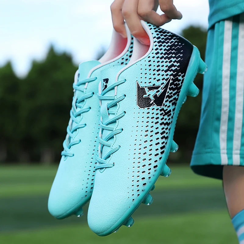 Society Fußballschuhe TF/FG Fußballschuh Herren Fußballschuhe Professionelle rutschfeste Trainingsschuhe Kunstrasen Sport Sneaker Image