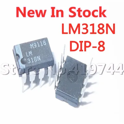 5PCS/LOT 100% Quality LM318N LM318 DIP-8 operational amplifier In Stock New Original