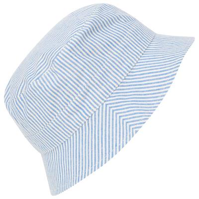 Huttelihut - Kid's Bucket Hat Woven Stripe - Hut Gr 50 cm - 12-24 Months grau Image