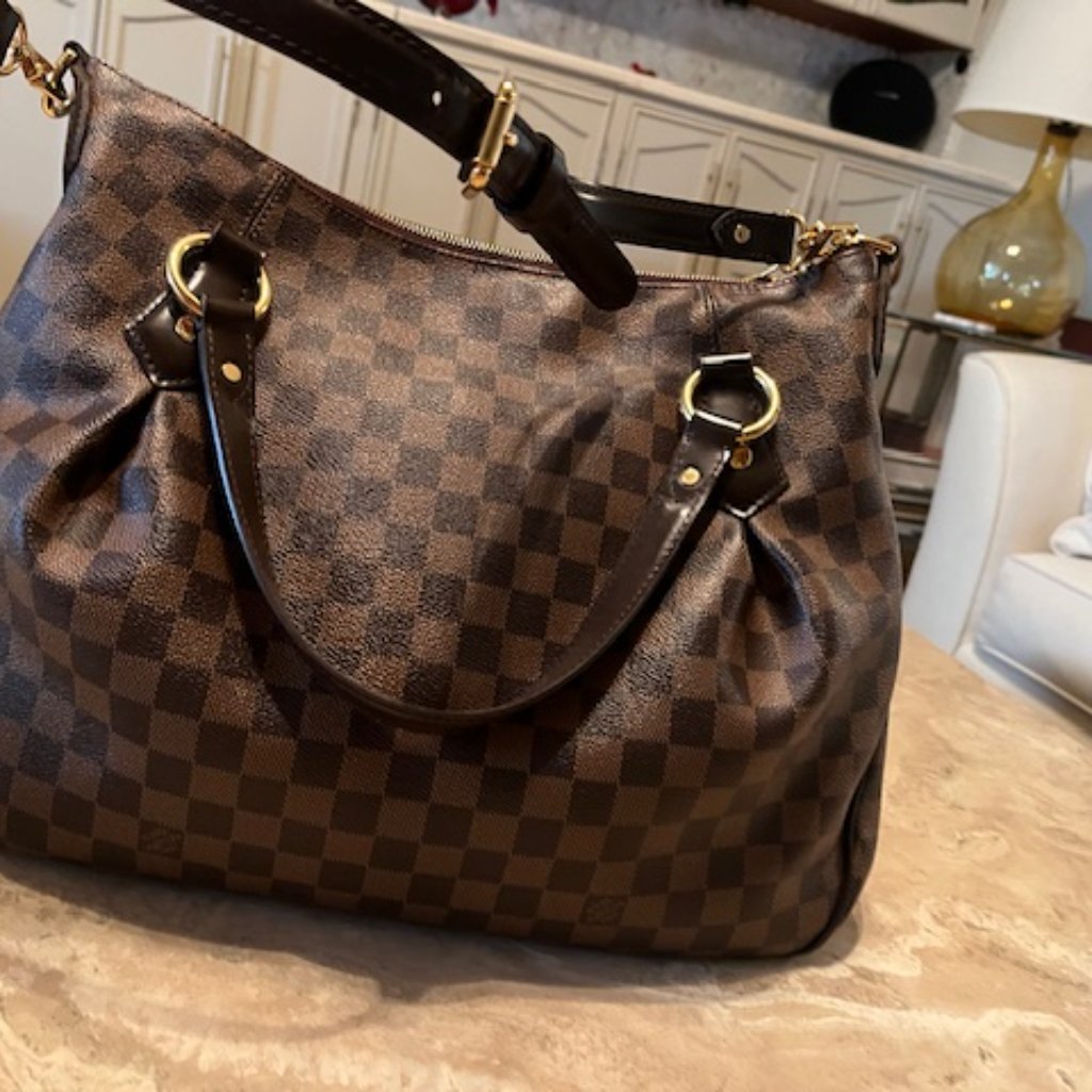Louis Vuitton Bags | Louis Vuitton Handbag Evora Handbag Damier Gm | Color: Brown | Size: Os