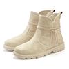 Stiefelette VIVANCE "Boots, Stiefel", Damen, Gr. 36, beige, Obermaterial: 100% Lederimitat. Futter: 100% Textilmaterial. Decksohle: 100% Textilmaterial. Laufsohle: 100% Synthetik, unifarben, Strukturmuster, casual, Schuhe, mit raffinierten...