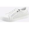 Sneaker ANDREA CONTI, Damen, Gr. 38, weiß, Leder, Glattleder, sportlich, Schuhe