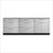 NewAge Outdoor Kitchens Stainless Steel 3-Piece Outdoor Kitchen Set (No Countertop)