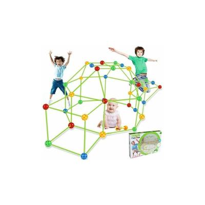 Gabrielle - Zelt für Kinder, DIY-Kinderspielhaus-Bausatz, Burgtunnel-Zeltspielzeug, drinnen und Image