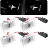 4 stücke LED Auto Tür Licht Projektor Lampe Für Tesla Modell 3 Modell Y Modell S Modell X Tesla