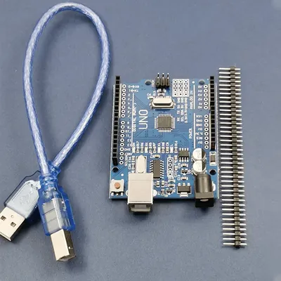 Entwicklungsboard UNO R3 CH340G MEGA328P + USB-Datenkabel Geeignet für DIY-Projekte, eingebettete Image