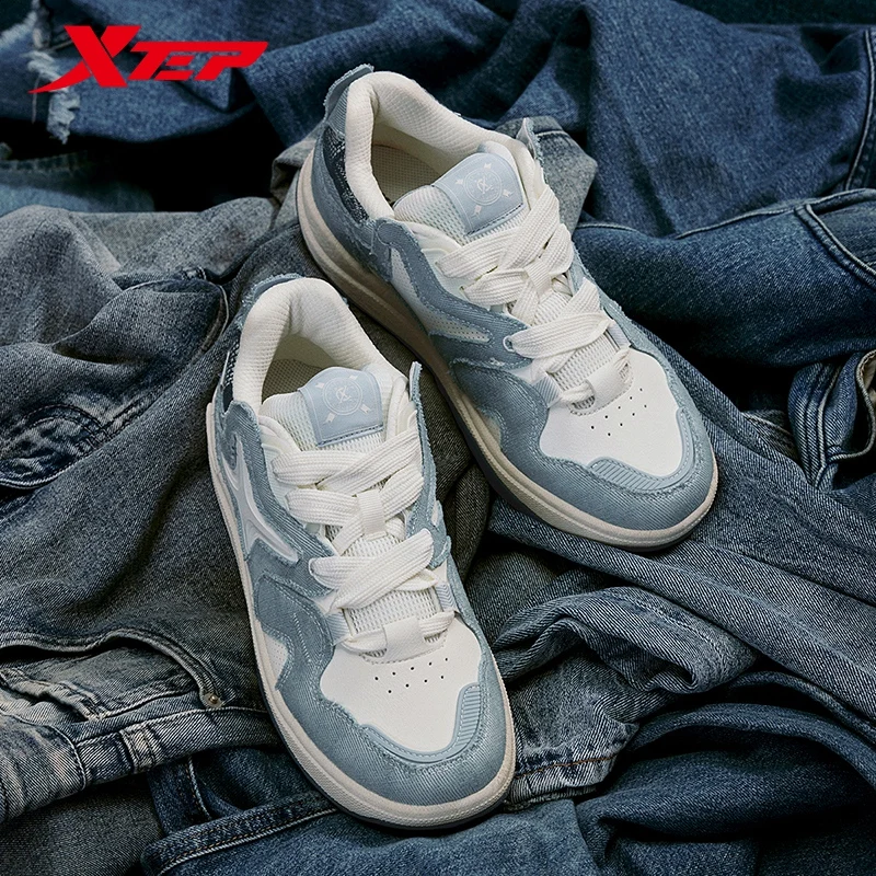 Xtep STAR-X Skateboard-Schuhe für Herren, 2025, Frühling, lässig, leicht, Sportschuhe, Vintage-High-Street-Turnschuhe 875119310020