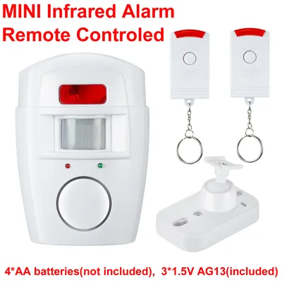 Wireless Motion Sensor Alarm Home Security Gerät Batteriebetriebene PIR Alarm Infrarot Sensor Alarm Für Tür Schuppen Garage Caravan