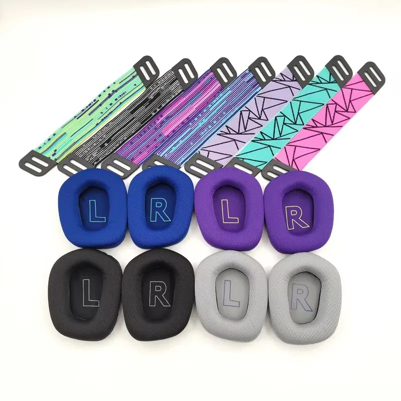 Kopfhörer Ohr Pads Für Logitech G733 G733 Ohrpolster Schwamm Weiche Schaum Kissen Ersatz Kopfhörer Zubehör Hohe Qualität Image