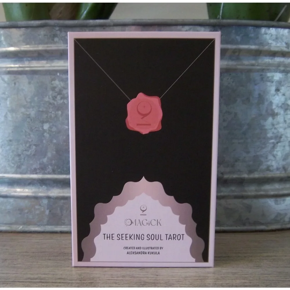 The Seeking Soul Tarot Deck 10,3 x 6 cm, 78 Stück, Indie-Karten, nicht nur pastellfarben und schön, aber auch sehr funktionsfähig Image