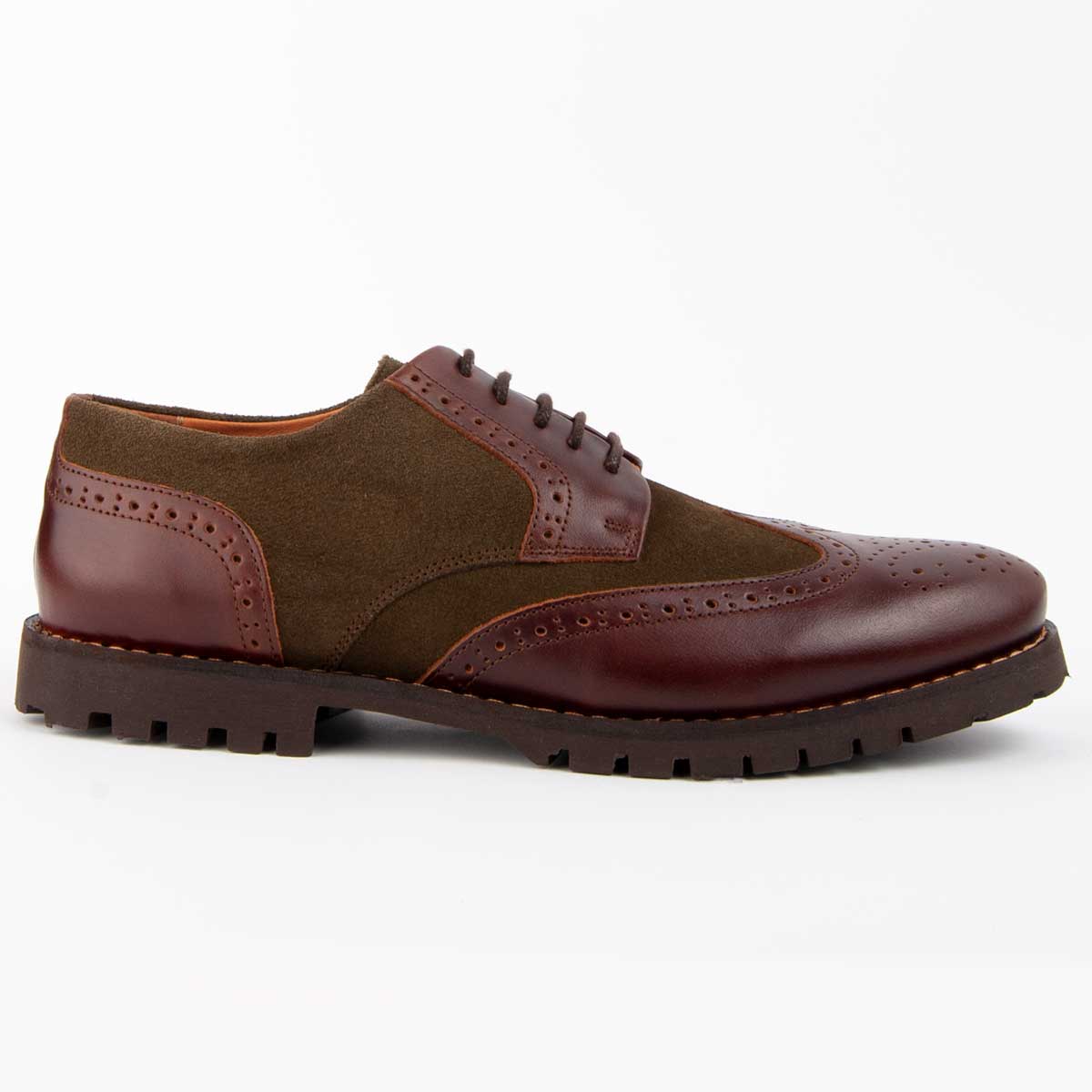 Purapiel Oxford-Schuh Herac Grün EU44