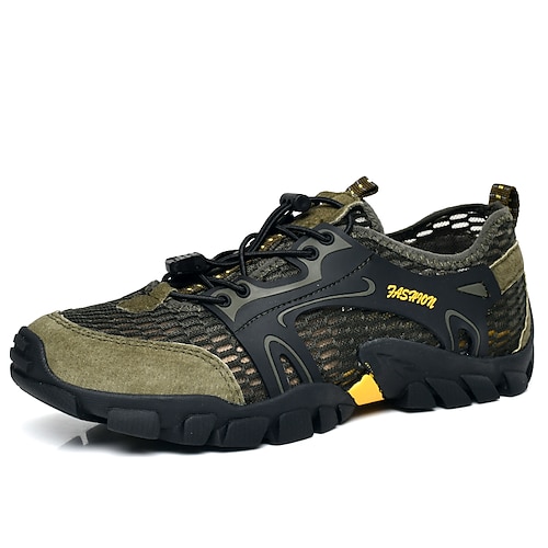 Herren Outdoor-Wanderschuhe, atmungsaktives Mesh mit strapazierfähiger Außensohle, bequemes Schuhwerk für Trail-Trekking