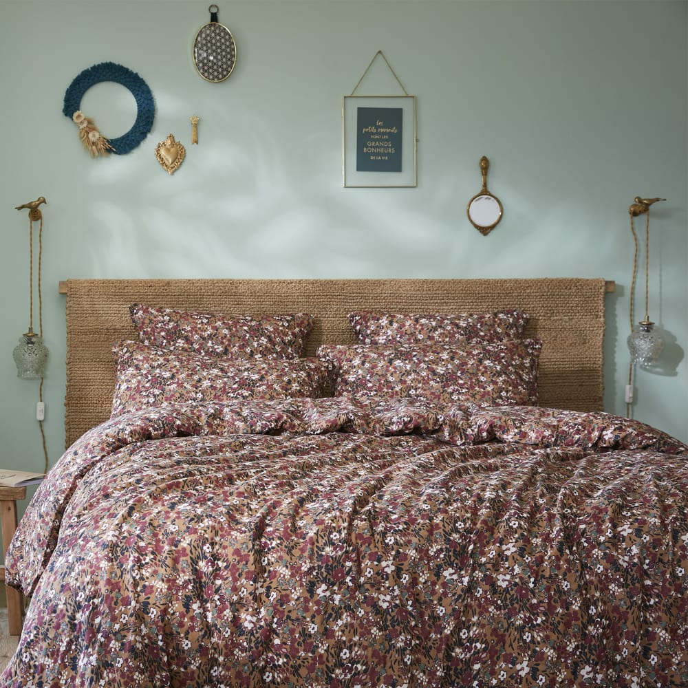 Housse de couette gaze de coton à motifs 240x260 cm