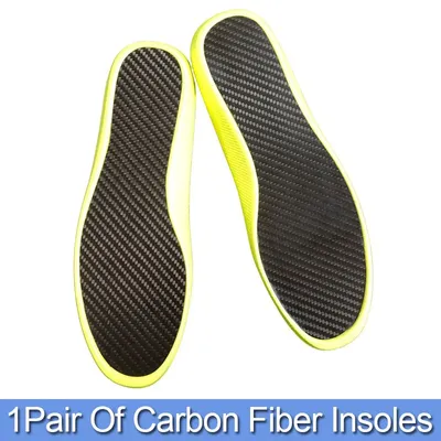 1Pair Carbon Fiber Insole-Carbon Sole Propulsion-Carbon Fiber Template-For Basketball Volleyball