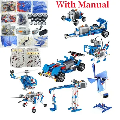 STEM 9686 Technical Parts Multi Technology Programming Educational Students Learn Building Blocks
