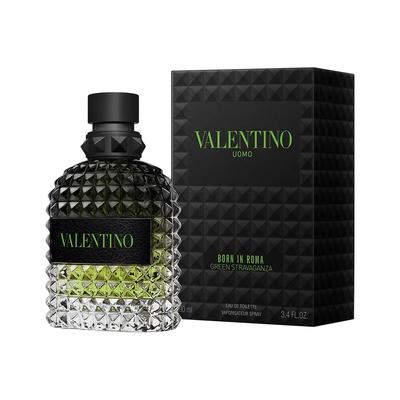 Valentino Men's 3.4Oz Uomo Born In Roma Green Stravaganza Edt Spray