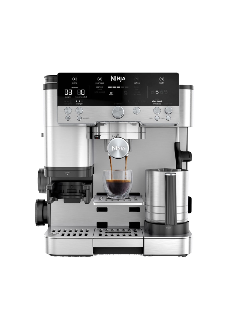 Ninja Luxe Café Premier ES601EU 3-in-1 Kaffeemaschine mit Dual Froth System