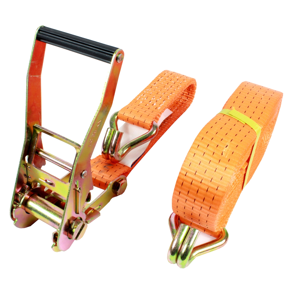 Baumarktplus Spanngurte mit Ratsche Zurrgurt 2-tlg 6m 5t 5to 5000kg TÜV/GS Image