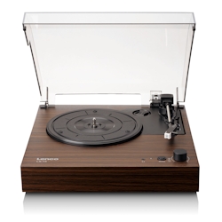 Lenco LS-15WD - Plattenspieler mit Bluetooth®, zwei integrierten Lautsprechern und AT3600L Tonabnehmer - Holz Image