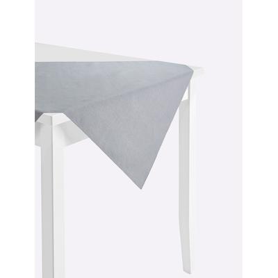 Tischdecke Gr. 3, grau (hellgrau), B:110cm L:140cm, Tischdecken Image