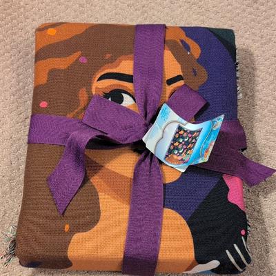 Disney Bedding | Disney Little Mermaid Blanket Nwt | Color: Brown/Purple | Size: 50" X 70"