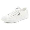 Sneaker ELBSAND "Schnürschuh", Damen, Gr. 42, weiß, Obermaterial: 100% Textilmaterial. Futter: 100% Textilmaterial. Decksohle: 100% Textilmaterial. Laufsohle: 100% Synthetik, used, unifarben, casual, Schuhe, Schnürhalbschuh, Freizeitschuh aus...