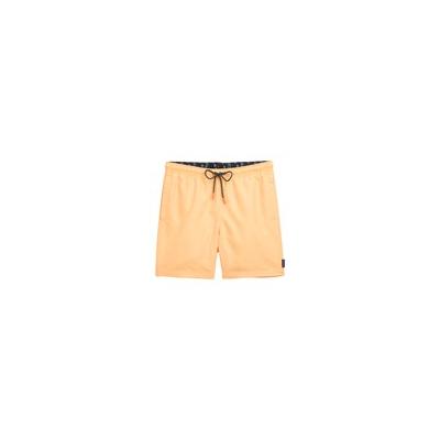 TOM TAILOR Herren Basic Badeshorts, orange, Uni, Gr. XXL Image