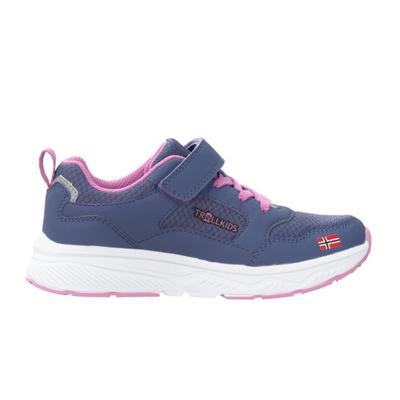 Trollkids - Kid's Haugesund Sneaker - Freizeitschuhe 34 | EU 34 blau/rosa Image