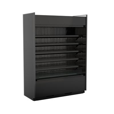 Structural Concepts BN57R 59 5/8" Oasis Vertical Open Air Cooler w/ 5 Levels, 208-240v, Black