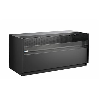 Structural Concepts C63R-CH 71 5/8" Oasis Vertical Open Air Cooler w/ 1 Level, 110-120v, Black