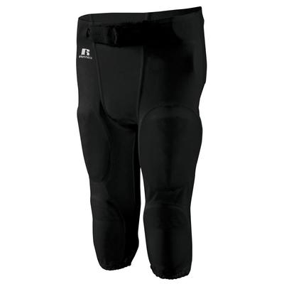 Russell Athletic F25PFP Practice Football Pant in Black size 2XL | Polyester