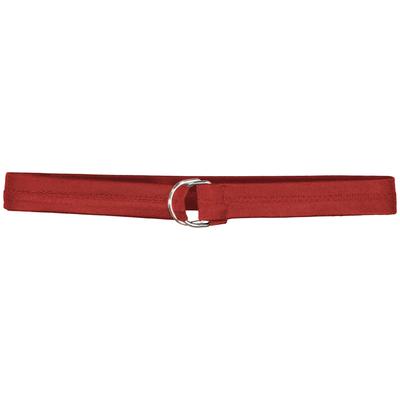 Russell Athletic FBC73M 1 1/2 - Inch Covered Football Belt in True Red size 3XL | Nylon