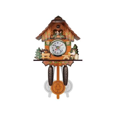 Gabrielle Kuckucksuhr Wohnzimmer Wanduhr Vogel Kuckuck Wecker Wand Nordic Retro Holz Wohnzimmer Image