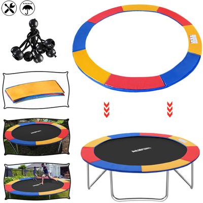 Uisebrt - Federabdeckung Trampolin Randabdeckung, UV-resistent Randschutz, Sicherheitsmatte, Image