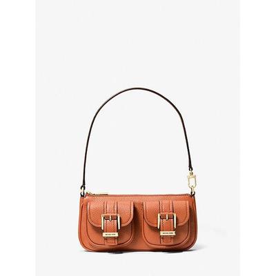 Mk Zoe Small Pebbled Leather Pochette