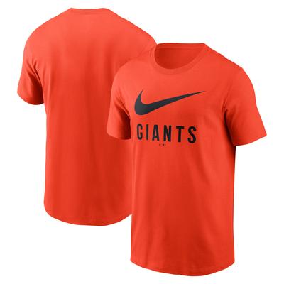 San Francisco Giants Nike Swoosh Baumwoll-T-Shirt - Herren Image