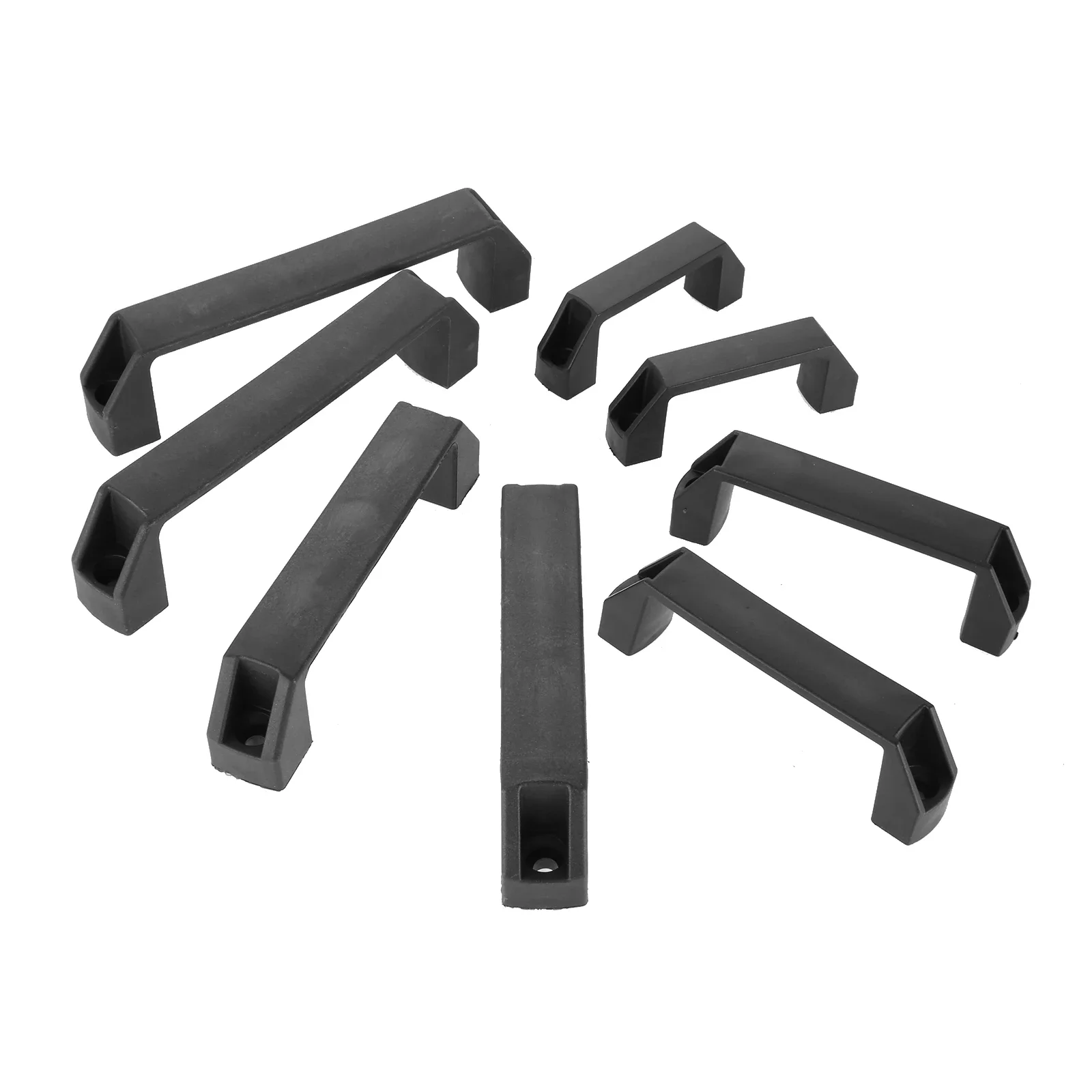 2 Stück Nylon Pull 90/120/150/180 mm Loch Kunststoffgriff Montage für Koffer Box Gepäck Flugkoffer Werkzeugmaschine Schubladenschrank
