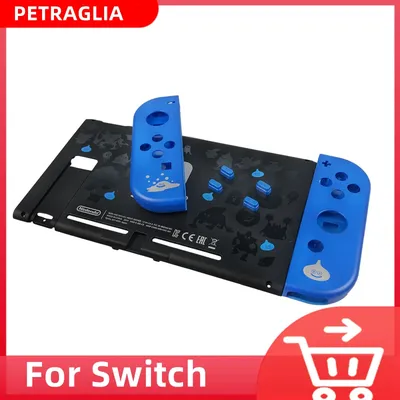 Ersatz-Hülle für Nintendo Switch JoyCon-Konsole, Ersatzgehäuse für Nintendo Switch, hintere Image